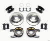 Wilwood D154 P/S Park Brake Kit Small Ford 2.66in Offset