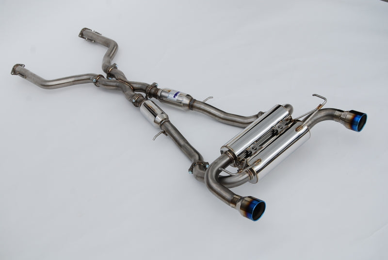 Invidia 2022+ Nissan Z 70mm Gemini Cat Back Exhaust - Rolled TI Tips