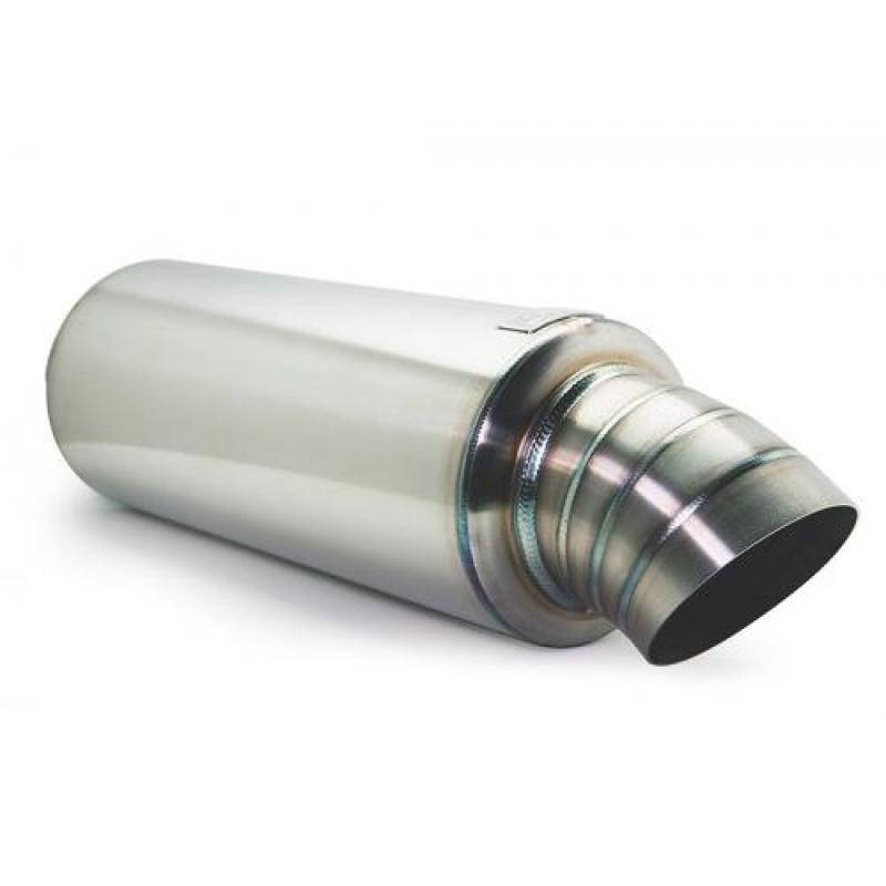 BLOX Racing 3.5in Street Muffler With Turndown Tip