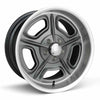 Race Star 32 Mirage 15x10 5x4.75bc 5.0bs Metallic Gray w/ Machined Lip Wheel