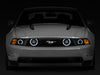 Raxiom 05-12 Ford Mustang GT LED Halo Fog Lights (Smoked)