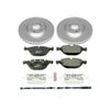 Power Stop 11-18 BMW X5 Front Euro-Stop Brake Kit