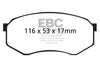 EBC 92-93 Toyota Pick-Up Extra Cab Ultimax2 Front Brake Pads