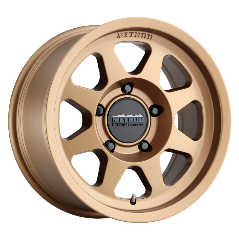 Method MR701 17x8.5 0mm Offset 5x150 110.5mm CB Method Bronze Wheel