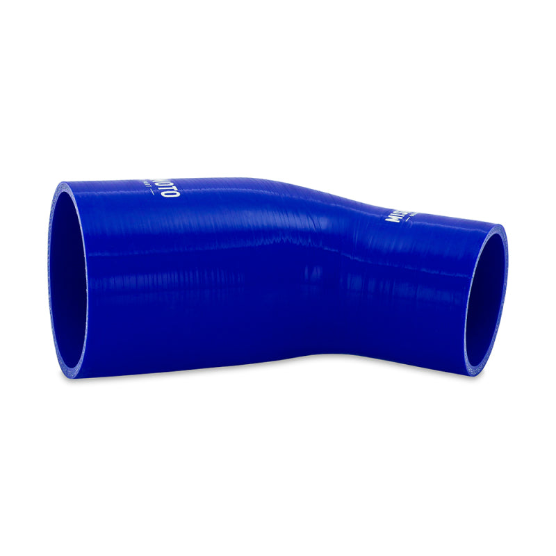 Mishimoto Silicone Reducer Coupler 45 Degree 2.25in to 3in - Blue