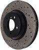 StopTech 07-10 BMW 335i Cross Drilled Right Front Rotor