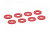 Daystar D-Ring Shackle Washers Set of 8 Red