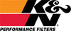 K&N Filter Wrap Drycharger Oval Tapered Black - 3.25in Base I/S Width x 2.5in Top I/S Width x 7in H