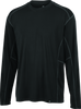 FIRSTGEAR Base Layer Shirt Lightweight Long-Sleeve Dark Grey - Large