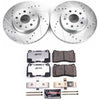 Power Stop 14-18 Cadillac CTS Front Z26 Street Warrior Brake Kit