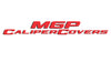 MGP 4 Caliper Covers Engraved Front & Rear C5/Corvette Black finish silver ch