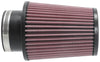 K&N Universal Clamp-On Air Filter 3in FLG 5in B 4in T 6in H