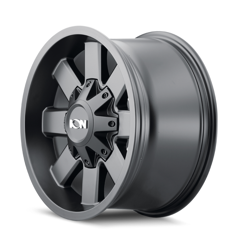 ION Type 141 20x9 / 8x180 BP / 18mm Offset / 124.1mm Hub Satin Black Wheel