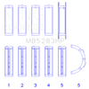 King Performance Main Bearing Set - Size Standard