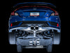 AWE Tuning 2016+ Honda Civic Si Track Edition Exhaust w/Front Pipe & Dual Chrome Silver Tips