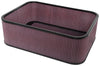 K&N Custom Racing Assembly Carbon Fiber Air Box w/o Base - Large