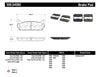 StopTech Performance 90-93 Mazda Miata Rear Brake Pads D525