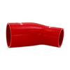 Mishimoto Silicone Reducer Coupler 45 Degree 3in to 3.5in - Red