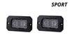 Diode Dynamics Stage Series 2 In LED Pod Sport - White Fog Flush ABL (Pair)