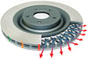 DBA 14-21 Volkswagen GTI (w/Perf Pkg 310mm Rear Disc) Rear 4000 Series Drilled & Slotted Rotor