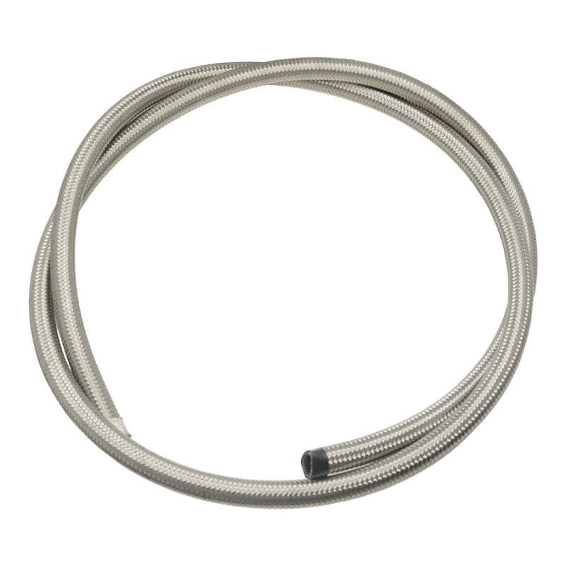 DeatschWerks 8AN Stainless Steel Double Braided PTFE Hose - 6ft