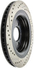 StopTech Slotted & Drilled Sport Brake Rotor - 2015 Ford Mustang GT - Rear Left