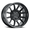 Raceline 950B Gauge 17x8.5in / 6x114.3 BP / 18mm Offset / 66.1mm Bore - Satin Black Wheel