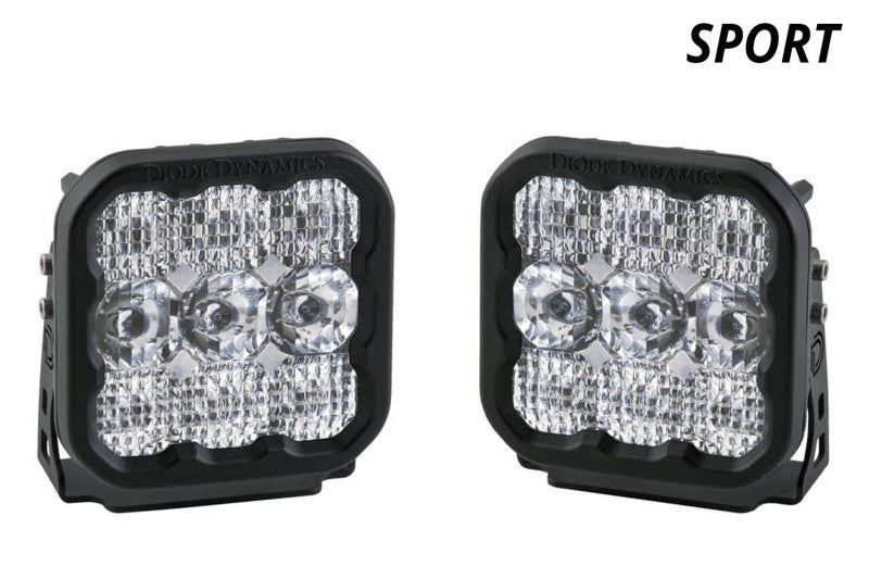 Diode Dynamics SS5 LED Pod Sport - White Driving (Pair)