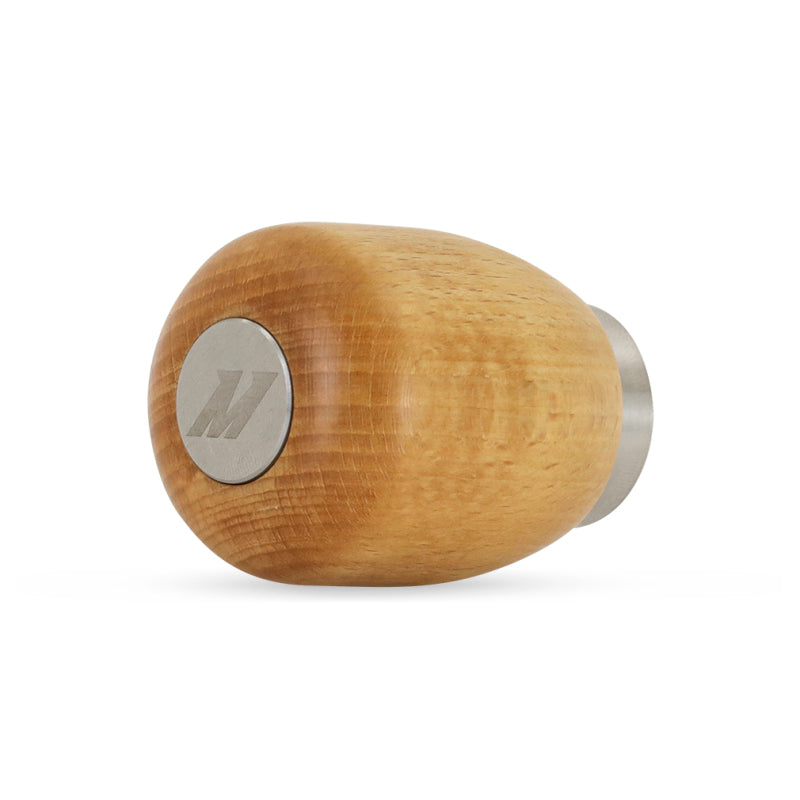 Mishimoto Short Steel Core Wood Shift Knob - Beech