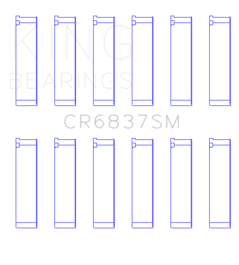 King Honda J30/J35 (Size Standard) Connecting Rod Bearing Set