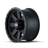 ION Type 134 20x9 / 5x139.7 BP / 18mm Offset / 108mm Hub Matte Gunmetal/Black Beadlock Wheel