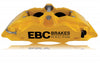 EBC Racing 92-00 BMW M3 (E36) Front Right Apollo-4 Yellow Caliper (for 330mm Rotor)