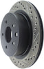 StopTech 03-05 350Z / 03-04 G35 / 03-05 G35X SportStop Slotted & Drilled Rear Left Rotor