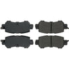 PosiQuiet 09-10 Audi A4 / 10 Audi S4 Deluxe Plus Rear Brake Brake Pads