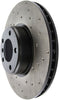 StopTech 12-15 BMW 335i Drilled Left Front Rotor