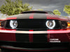 Raxiom 05-12 Ford Mustang GT LED Halo Fog Lights (Chrome)