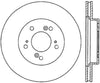 StopTech 97-01 Acura Integra Cryo Slotted Front Right Sport Brake Rotor