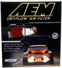 AEM 07-10 Impreza / 08-10 Forester 8.75in O/S L x 8.563in O/S W x 2.438in H DryFlow Air Filter