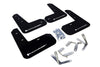 Rally Armor 13-17 Subaru BRZ / Scion FR-S Black UR Mud Flap w/ White Logo