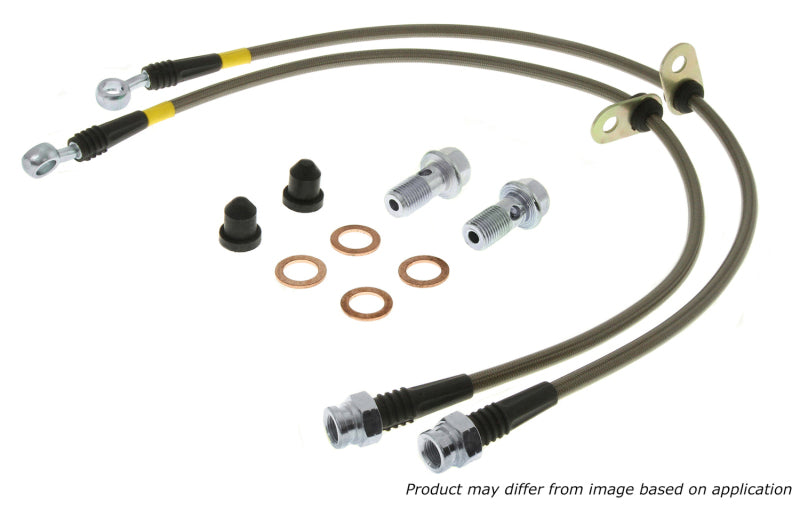 StopTech 89-93 BMW M5 / 94-97 840CI / 90-97 850CI/850CSI/850i Front SS Brake Line Kit