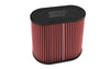 K&N Universal Clamp-On Air Filter 3in Dual Flange 9in x 6in Base 7.5in x 3.688in Top 7.5in Height