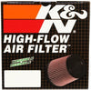 K&N Cone Filter 5in ID 6.5in base 4.5in top 5.625in height carbon fiber look