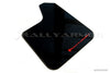 Rally Armor Universal UR Black Mud Flap w/ Metallic Black Logo - Pair