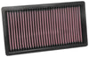 K&N 17-18 Peugeot 3008 L4-2.0L DSL Drop In Air Filter