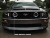 Raxiom 05-12 Ford Mustang GT LED Halo Fog Lights (Smoked)