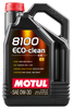 Motul 5L Synthetic Engine Oil 8100 0W30 4x5L ECO-CLEAN  ACEA C2 API SM ST.JLR 03.5007