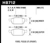 Hawk 13 Ford Focus Street 5.0 Front Brake Pads