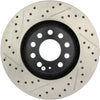 StopTech 05-06 Audi A4 Quattro/ 02-04 A6 Quattro / 99-02 S4 Front Right Slotted & Drilled Rotor