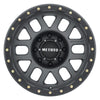 Method MR309 Grid 17x8.5 0mm Offset 8x6.5 130.81mm CB Titanium/Black Street Loc Wheel