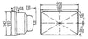 Hella E-Code 5in x 7in H4 Conversion Headlamp Kit